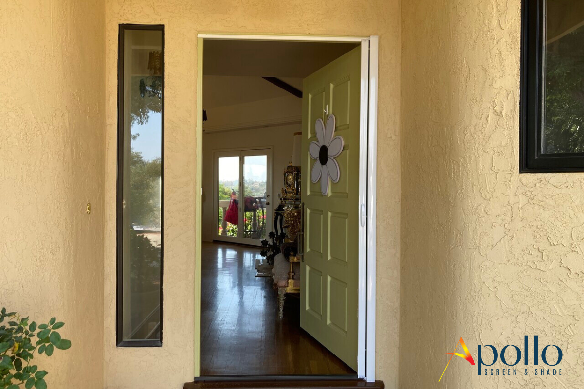 Apollo Retractable Screens Completely Vanish When Not In Use.